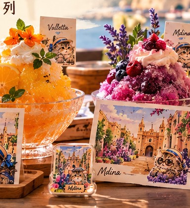 Aoli Malta mdina ice concept